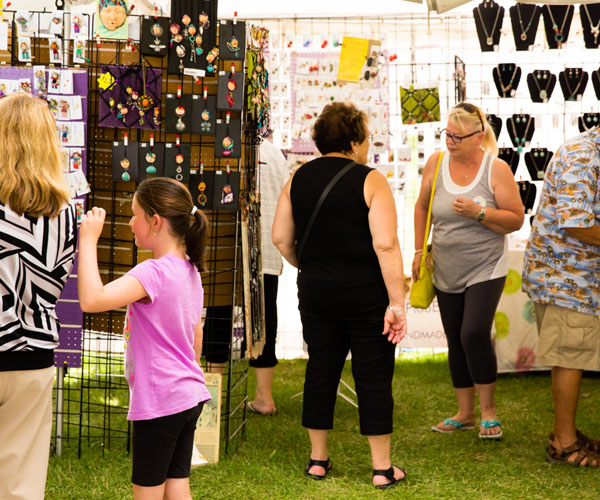 ARTZscape by the Bay Jewlery Vendor - Photo by Edward Allen