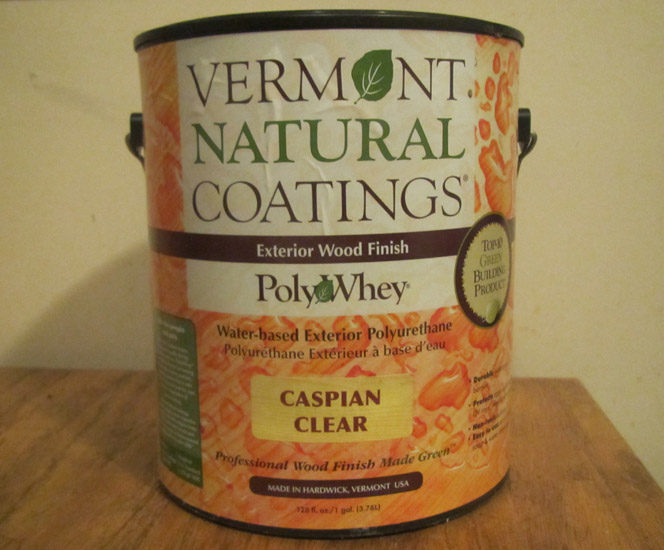 PolyWhey Exterior Wood Finish by Vermont Natural Coatings