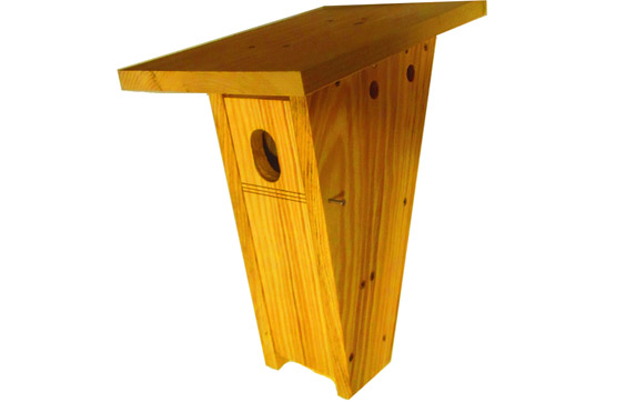 bluebird house hole size