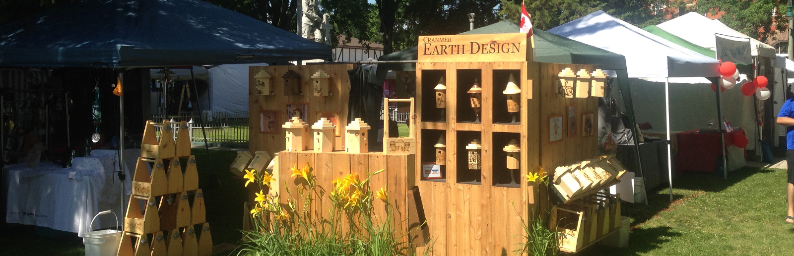 Cranmer Earth Design at Petrolia Art in the Park