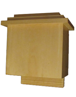 Large
                    Three Chamber Bat House White Pine Main picture