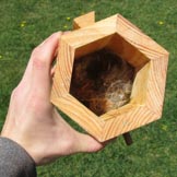 This birdhouse plan makes it extremely simple to clean out old nests