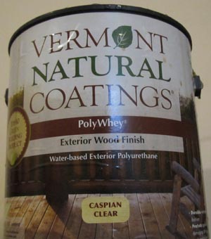 Vermont Natural Coatings PolyWhey Exterior Caspian Clear 